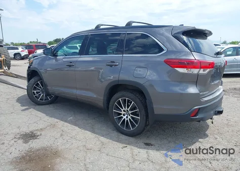 2017 Toyota Highlander Se from USA, damaged, VIN 5TDJZRFH3HS459205